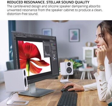 Ständer für Studiomonitore Kanto SE2 White Ständer für Studiomonitore - 7