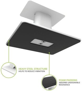 Ständer für Studiomonitore Kanto SP9 White Ständer für Studiomonitore - 6