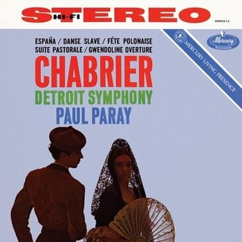 Vinylplade Emmanuel Chabrier & Chabrier & Detroit Symphony & Paul Paray - España / Danse Slave / Fête Polonaise / Suite Pastorale / Gwendoline Overture (Remastered) (LP) - 3