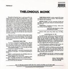 Disc de vinil Thelonious Monk Trio - Thelonious Monk Trio Back To Black (LP) - 2