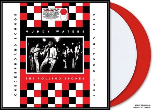 Vinyl Record Muddy Waters & The Rolling Stones - Live At The Checkerboard Lounge (Limited Edition) (Coloured) (LP) - 2