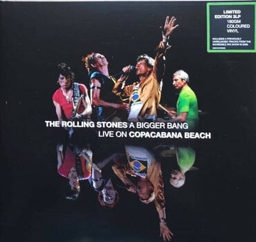 Vinyl Record The Rolling Stones - A Bigger Bang Live On Copacabana Beach (Limited Edition) (Coloured) (LP) - 2