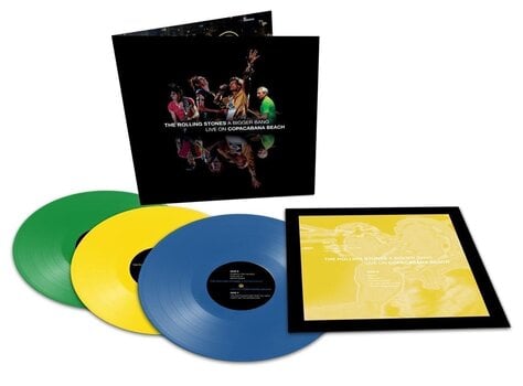 Vinyl Record The Rolling Stones - A Bigger Bang Live On Copacabana Beach (Limited Edition) (Coloured) (LP) - 3