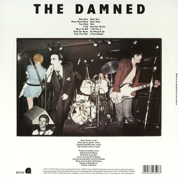 LP deska The Damned - Damned Damned Damned (Remastered) (180 g) (LP) - 2