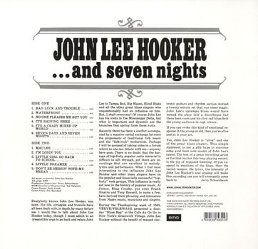 Schallplatte John Lee Hooker - ... And Seven Nights (Reissue) (180 g) (LP) - 2