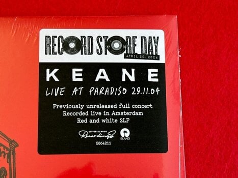 Vinylplate Keane - Live At Paradiso 29.11.04 (2 LP) - 3