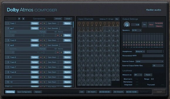 Studio-Effekt-Plugin Fiedler Audio Dolby Atmos Mixing Bundle 2026 (Digitales Produkt) - 2
