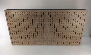 Absorptiepaneel hout Mega Acoustic FiberPro 120 Binary Bean Natural Absorptiepaneel hout (Zo goed als nieuw) - 1