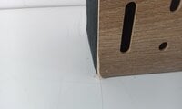 Mega Acoustic FiberPro 120 Binary Bean Natural Absorptiepaneel hout