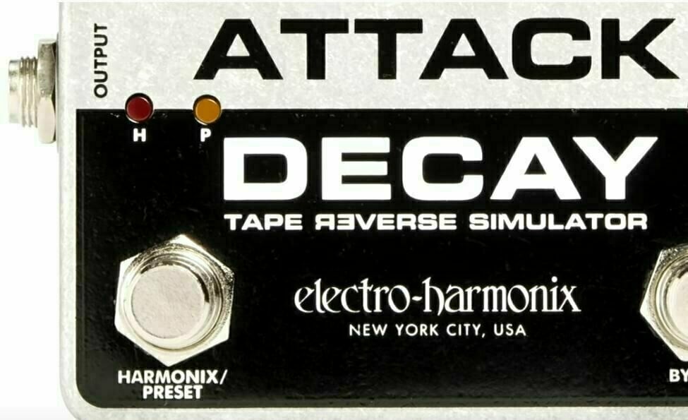 ギター electro-harmonix ATTACK DECAY 逆回転シミュレーター Pico Attack Decay electro-harmonix