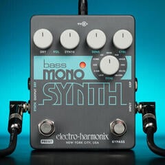 Bassguitar Effects Pedal Electro Harmonix Bass Mono Synth Bassguitar Effects Pedal - 1