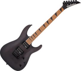 Elektrikitarr Jackson JS Series Dinky Arch Top JS24 DKAM Caramelized MN Premium SET Black Satin Elektrikitarr - 1