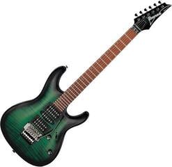 Elektromos gitár Ibanez KIKOSP3-TEB Standard SET Transparent Emerald Burst Elektromos gitár - 1