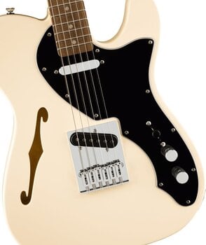 Chitarra Elettrica Fender Squier Affinity Series Telecaster Thinline LRL Premium SET Olympic White Chitarra Elettrica - 4