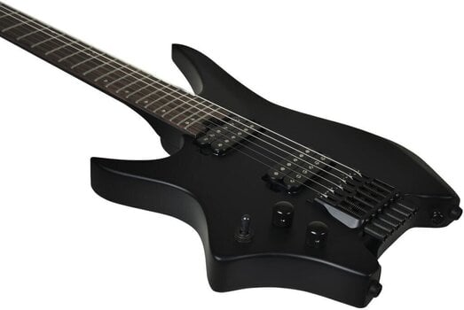 Headless Gitarre HILS Guitars HN3L NEXT Left Handed Black Headless Gitarre (Wie neu) - 5