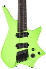 Headless gitara HILS Guitars HZ7 NEXT Neon Green Headless gitara - 3