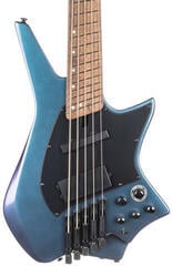 Headless Bass Guitar HILS Guitars HZB5 NEXT Mystic Purple Headless Bass Guitar - 7