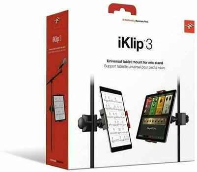 Suporte para smartphone ou tablet IK Multimedia iKlip 3 Suporte Suporte para smartphone ou tablet - 8