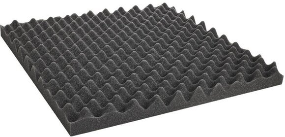 Absorbent foam panel Audiotec Pyramid Waves 50x50x2 Premium SET Absorbent foam panel - 3