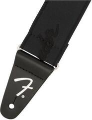Curea de chitară Fender Weighless Strap Curea de chitară Running Logo Black - 1