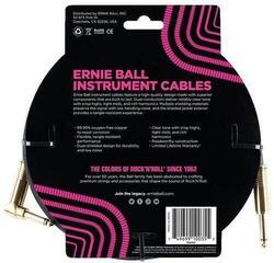 Nástrojový kabel Ernie Ball P06081-EB 3 m Rovný - Lomený Nástrojový kabel - 1