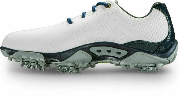 Golfsko til juniorer Footjoy Junior Golf Shoes White/Navy US 2 - 2