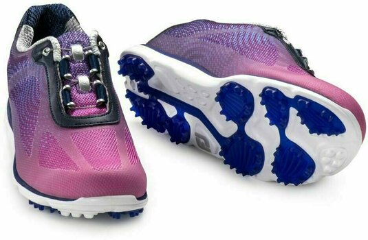 Women's golf shoes Footjoy Empower Navy/Plum - 4