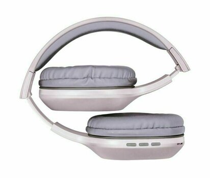 Vezeték nélküli fejhallgatók On-ear Trust Dona Wireless Bluetooth Headphones Pink - 5