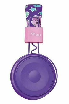 Kopfhörer für Kinder Trust Comi Bluetooth Wireless Kids Headphones Purple - 4