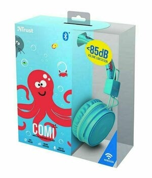 Hovedtelefoner til børn Trust Comi Blue - 6