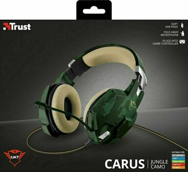 PC headset Trust GXT 322C Carus Jungle Camo - 11