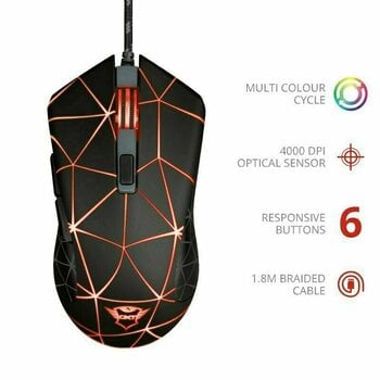 Gaming-Maus Trust GXT 133 Locx Gaming Mouse - 2