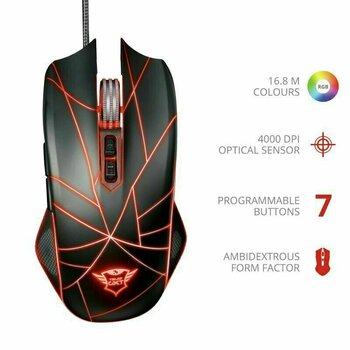 Gaming-Maus Trust GXT 160 Ture Illuminated Gaming Mouse - 2
