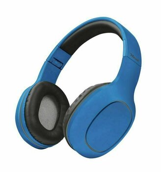 Bezdrátová sluchátka na uši Trust Dona Wireless Bluetooth Headphones Blue - 3