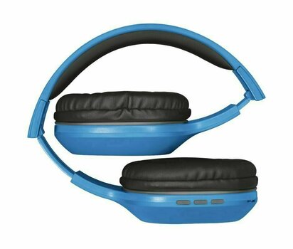 Wireless On-ear headphones Trust Dona Wireless Bluetooth Headphones Blue - 8