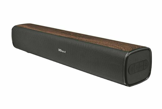Barra de som Trust Vigor Wireless Bluetooth Soundbar Brown - 8