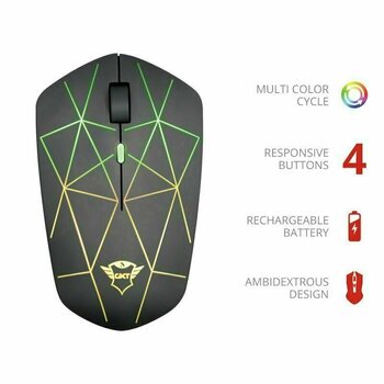 Игрална мишка Trust GXT 117 Strike Wireless Gaming Mouse - 2