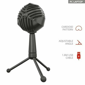 USB-microfoon Trust GXT 248 Luno USB Streaming Microphone - 2