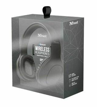 Wireless On-ear headphones Trust Dona Wireless Bluetooth Headphones Grey - 8