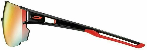 Cycling Glasses Julbo Aerospeed Reactiv Performance 1-3 Light Amplifire/Black/Red Cycling Glasses - 3
