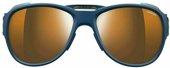 Outdoor Sunglasses Julbo Explorer 2.0 Reactiv High Mountain 2-4 Matt Blue/Cyan Blue Outdoor Sunglasses - 2