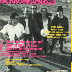 Disco de vinilo Lagarto & Safety Pins - Hurry Up, Hurry + 2 (LP) - 1