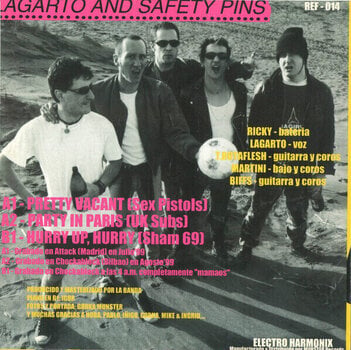 Disco de vinilo Lagarto & Safety Pins - Hurry Up, Hurry + 2 (LP) - 2