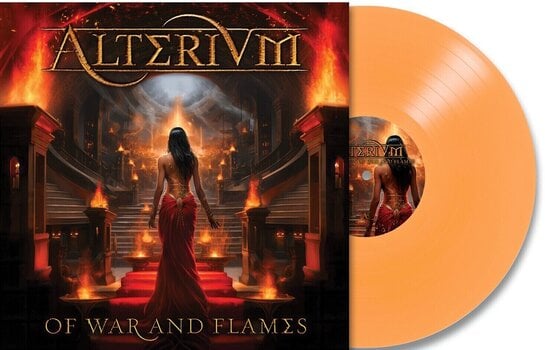 LP plošča Alterium - Of War And Flames (Reissue) (Clear Orange Coloured) (LP) - 2