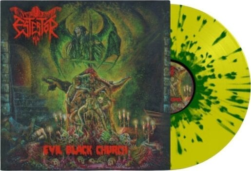 Disc de vinil Estertor - Evil Black Church (Yellow/Green Splatter Coloured) (LP) - 2