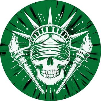 Disco de vinilo Brigata Vendetta - The Disease And The Cure (Evergreen W/ Black Splatter W/ Silkscreened B-Side) (LP) - 5