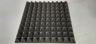 Absorbent foam panel Mega Acoustic PA-PMP5-DG-50x50x5 Dark Grey Absorbent foam panel (Damaged) - 3