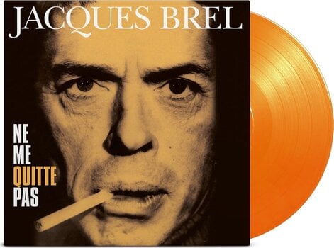 Disco de vinilo Jaques Brel - Ne Me Quitte Pas (Reissue) (Limited Edition) (Yellow/Orange Coloured) (180 g) (LP) - 2