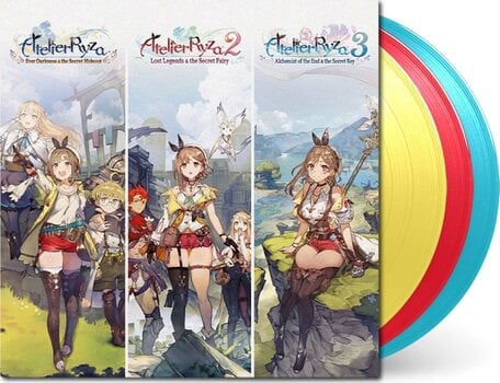Disc de vinil Various Artists - Atelier Ryza Trilogy (Lemon/Red/Light Blue Coloured) (3 LP) - 2