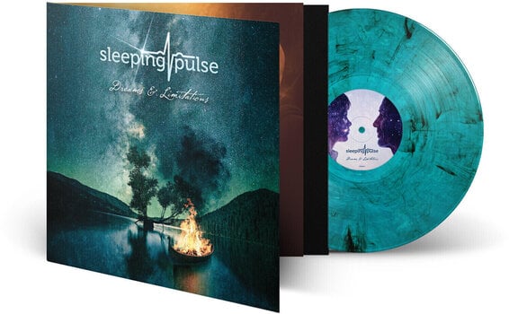 Płyta winylowa Sleeping Pulse - Dreams & Limitations (Gatefold Sleeve) (Seablue Smokey Marble Coloured) (LP) - 2